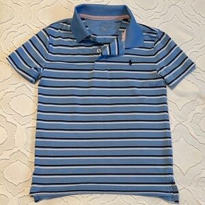 Polo by Ralph Lauren Light Blue/navy/white Striped Polo